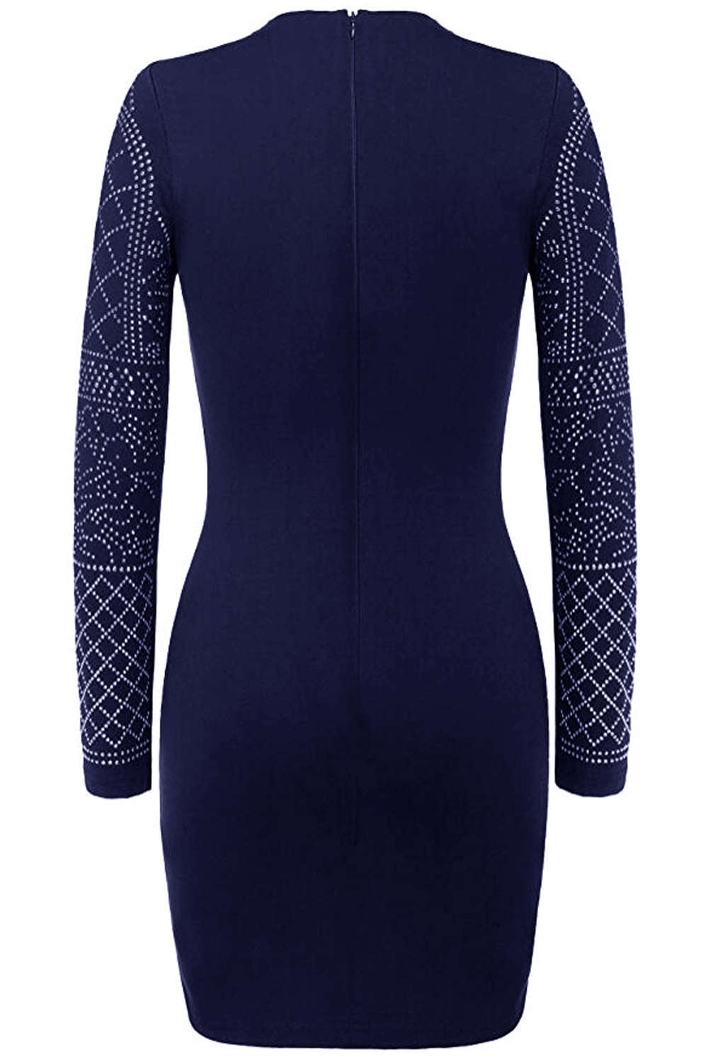 Levoire | Robe Mini ornée de faux diamants entier