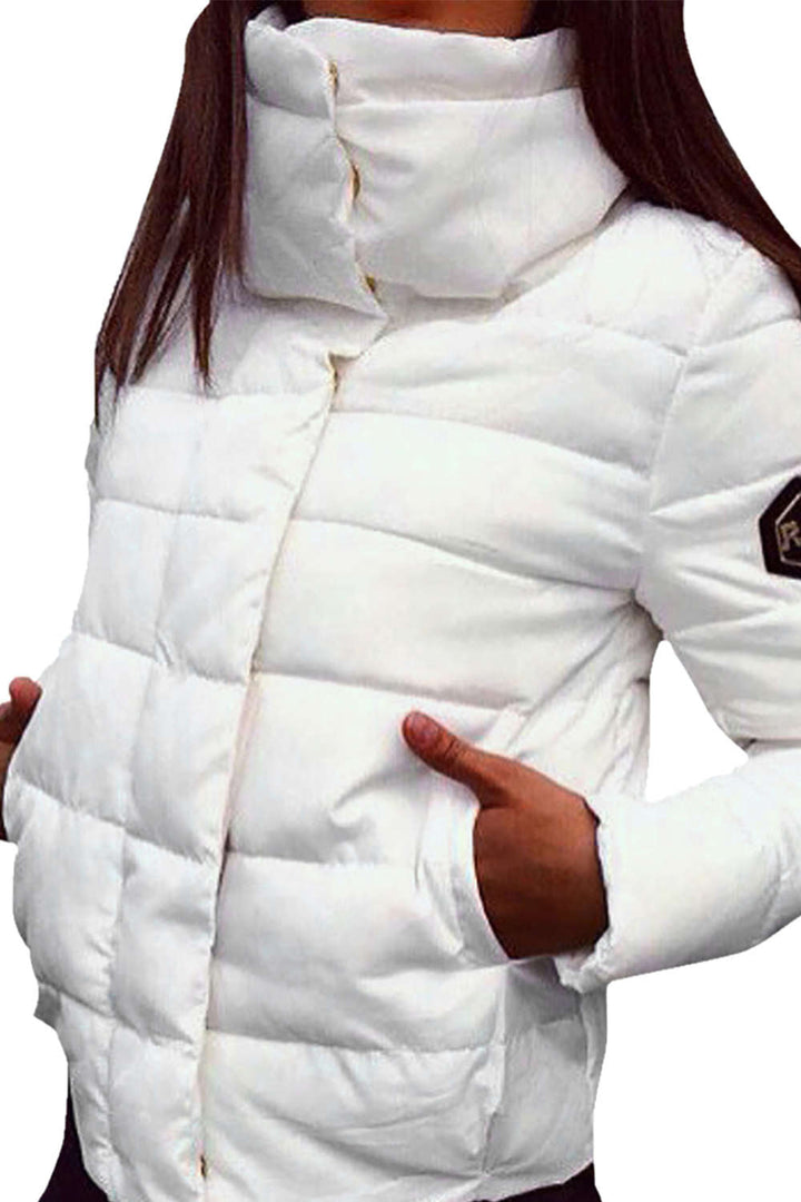 Levoire | Parka doudoune courte à col montant Blanc