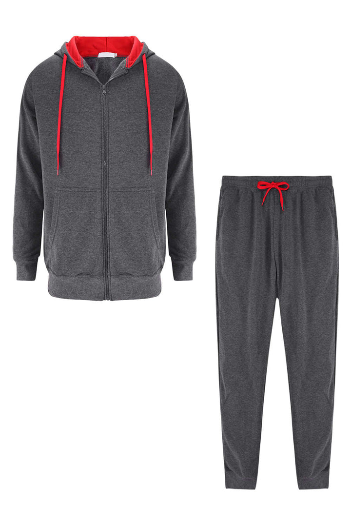Levoire | Ensemble de survêtement pour hommes Gris-1