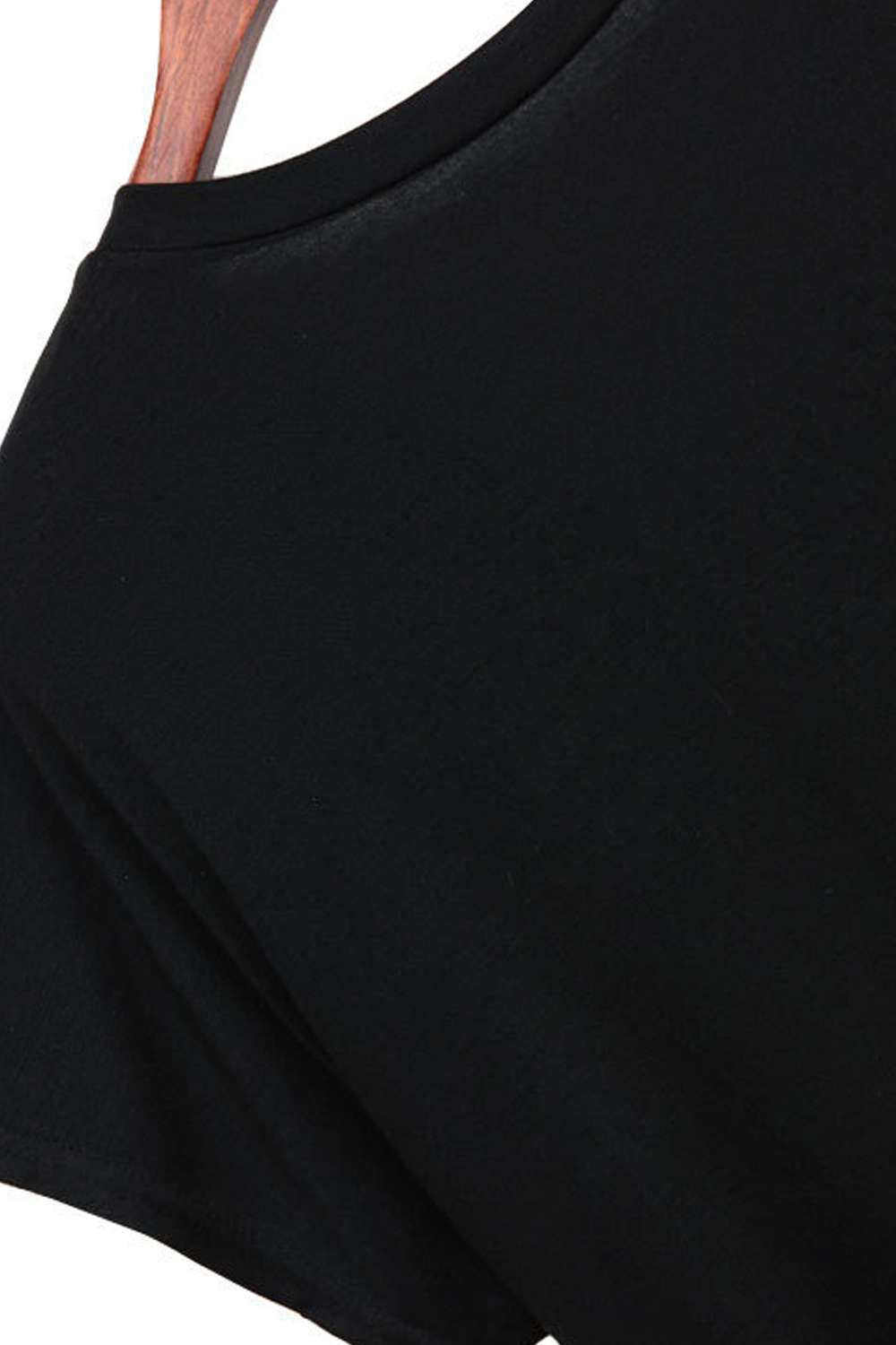 Levoire | T-shirt robe à décolleté en V avec paillettes