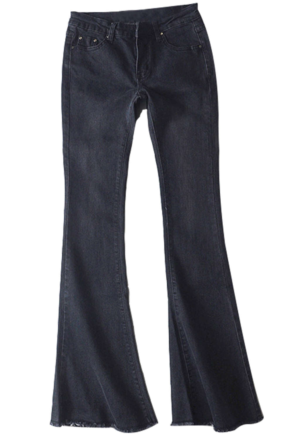 Levoire | Femmes Jean évasé Gris foncé