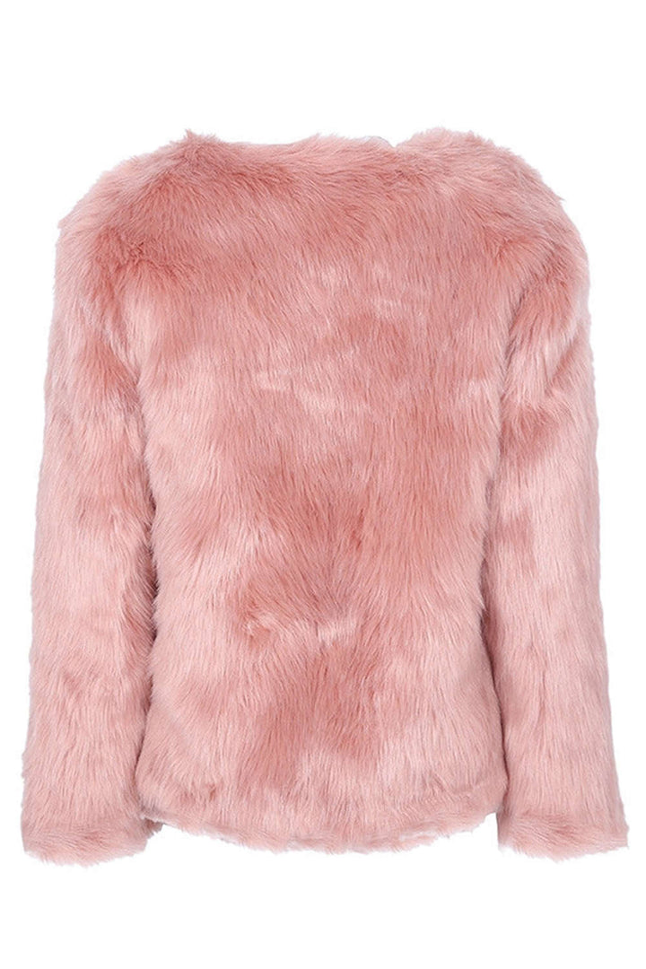 Levoire | Manteau court en fausse fourrure pour femmes