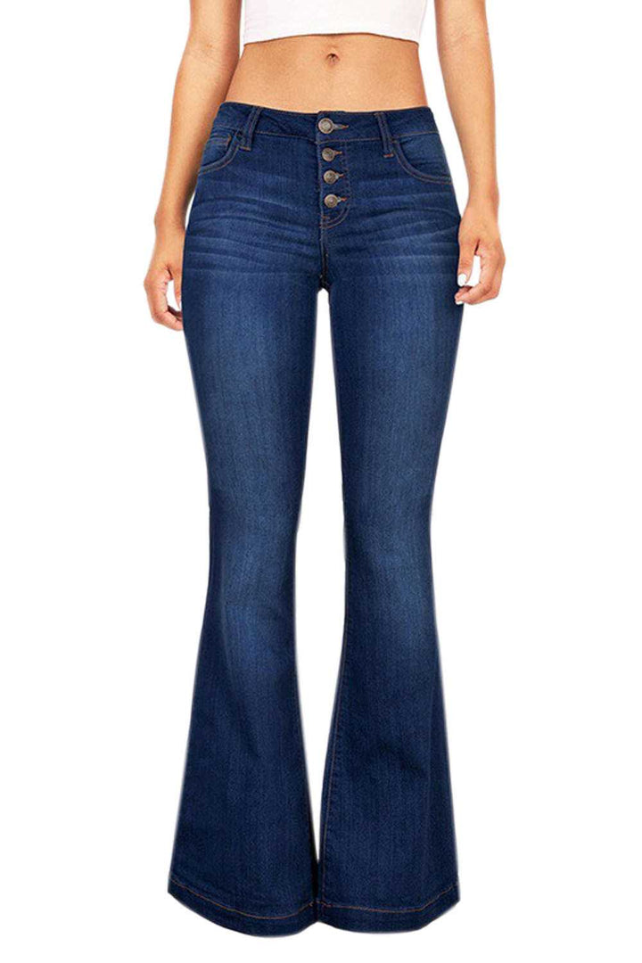 Levoire | Jean skinny pour femmes Bleu foncé