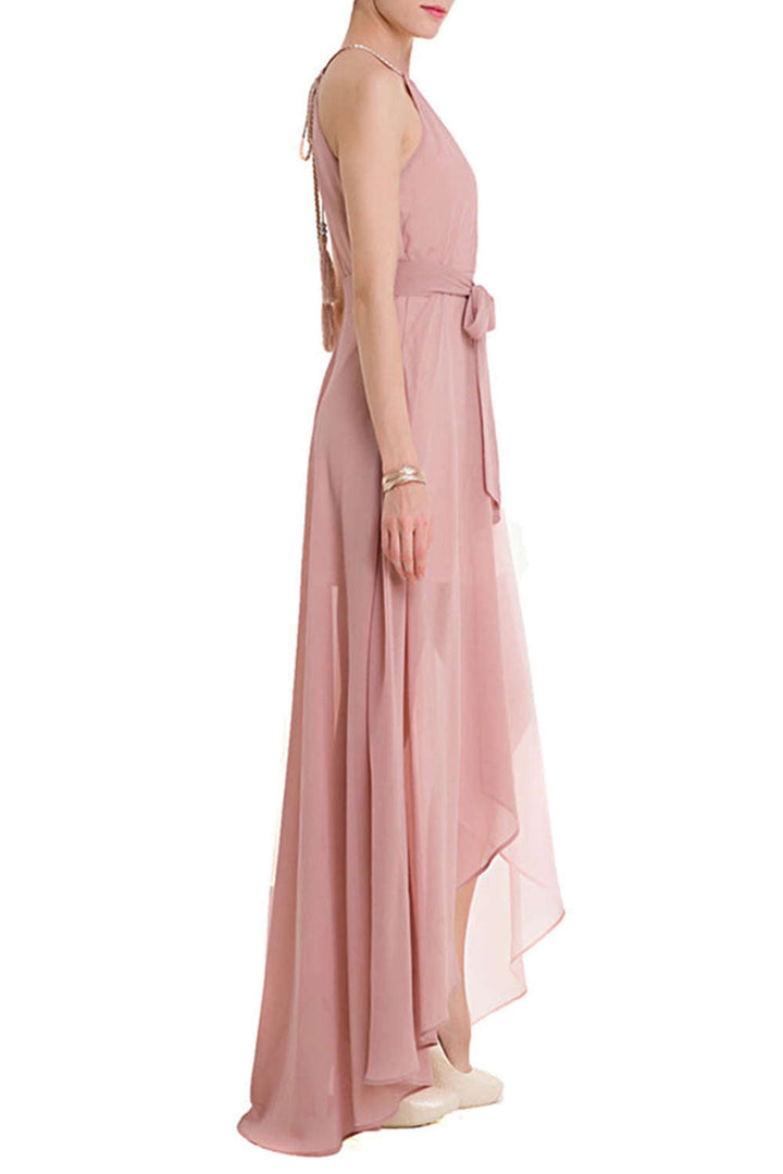Levoire | Robe maxi en chiffon d'été décontractée pour femmes
