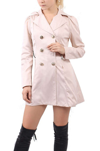 Levoire | Manteau trench doudoune double boutonnage pour femmes