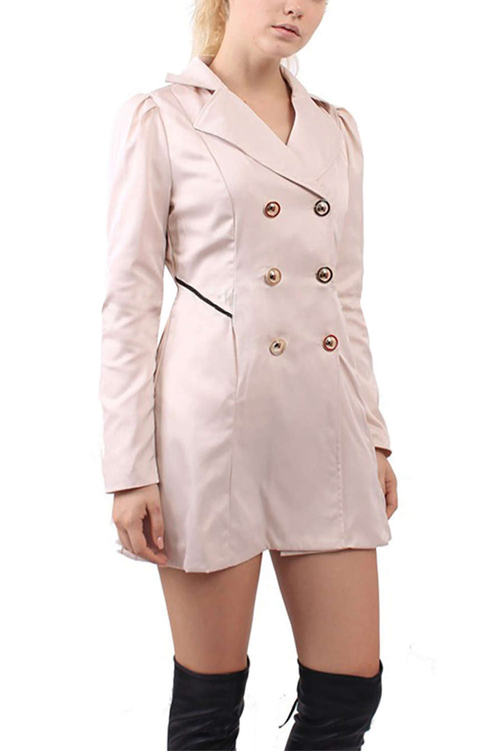 Levoire | Manteau trench doudoune double boutonnage pour femmes