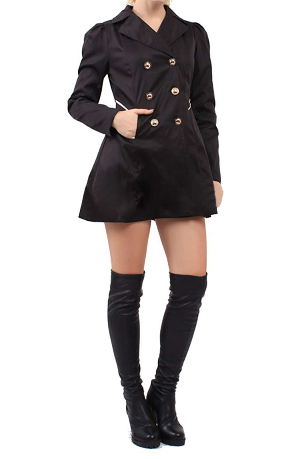Levoire | Manteau trench doudoune double boutonnage pour femmes