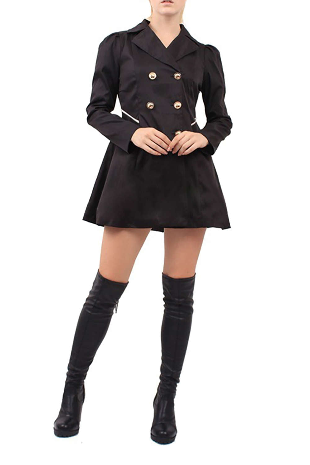 Levoire | Manteau trench doudoune double boutonnage pour femmes