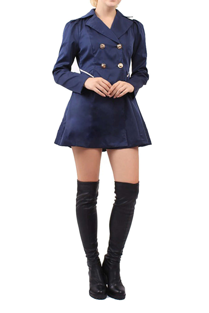 Levoire | Manteau trench doudoune double boutonnage pour femmes