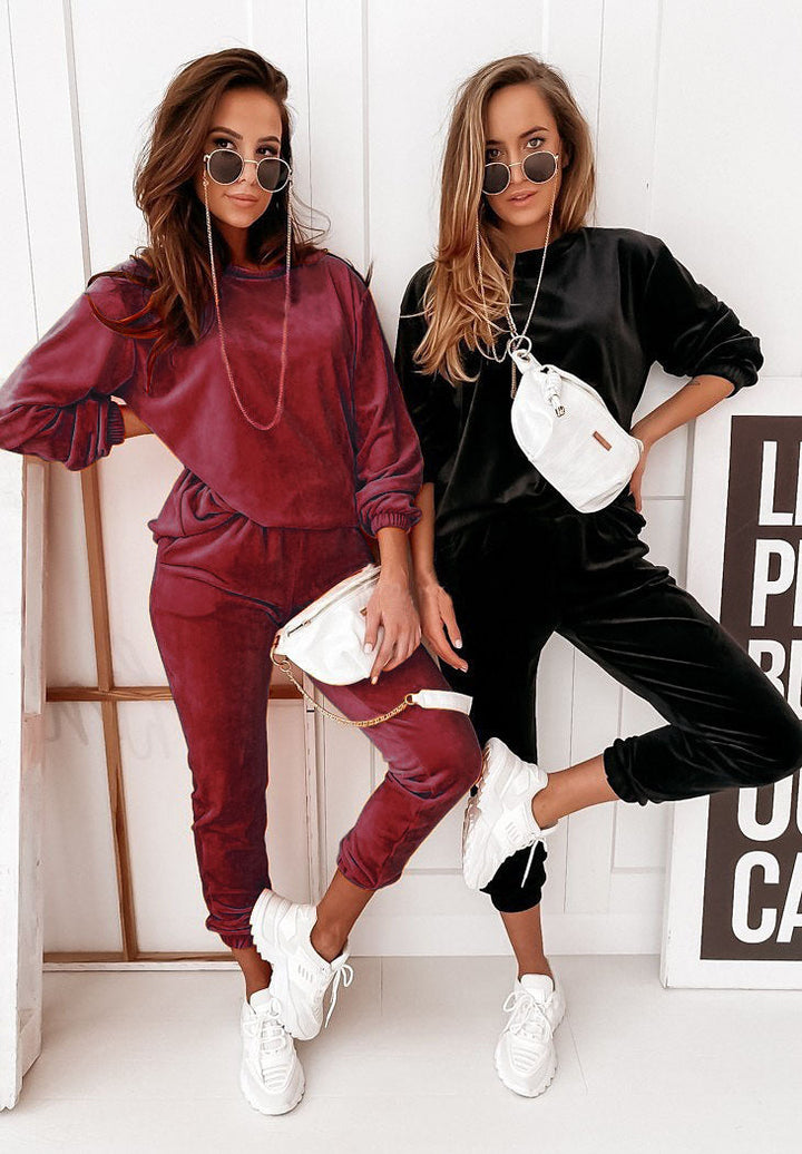 Levoire | Jogging Suit Confortable Tendance Doux Pour Femmes