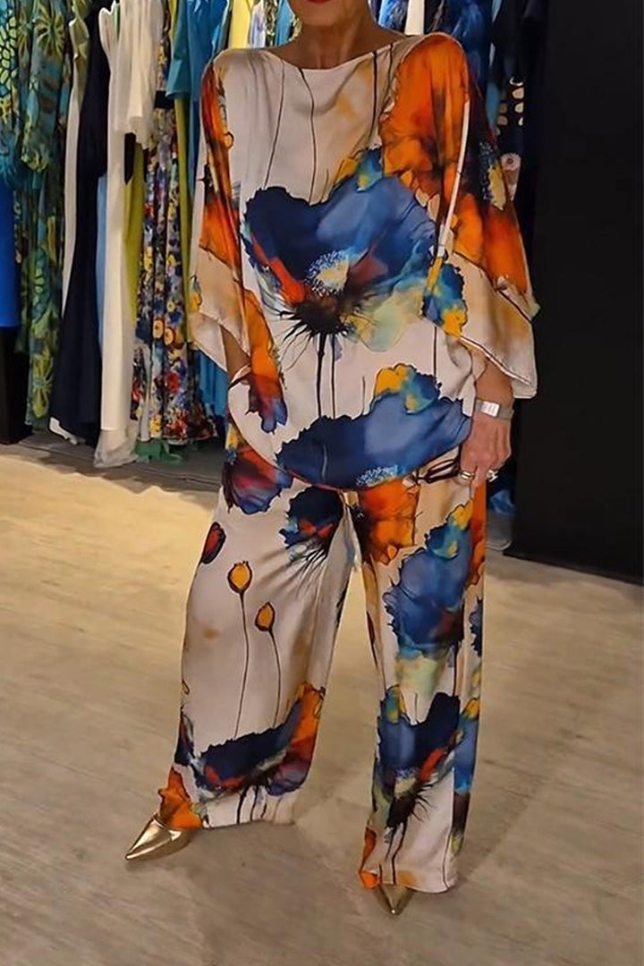 Levoire | Ensemble Satin Bleu