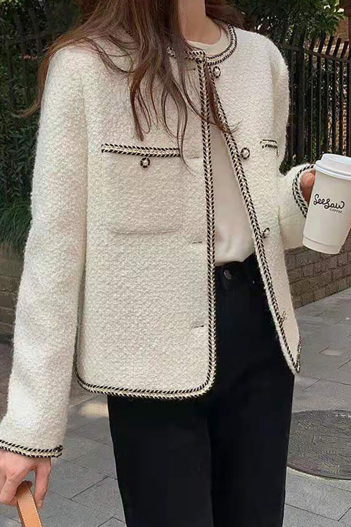 Levoire | Veste En Tweed Brodée En Plusieurs Couleurs