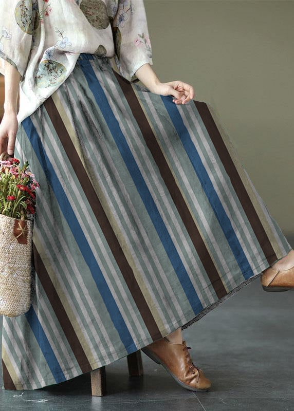 Levoire | Jupettes En Lin De Motif Mustankukka, Taille Élastique, Été