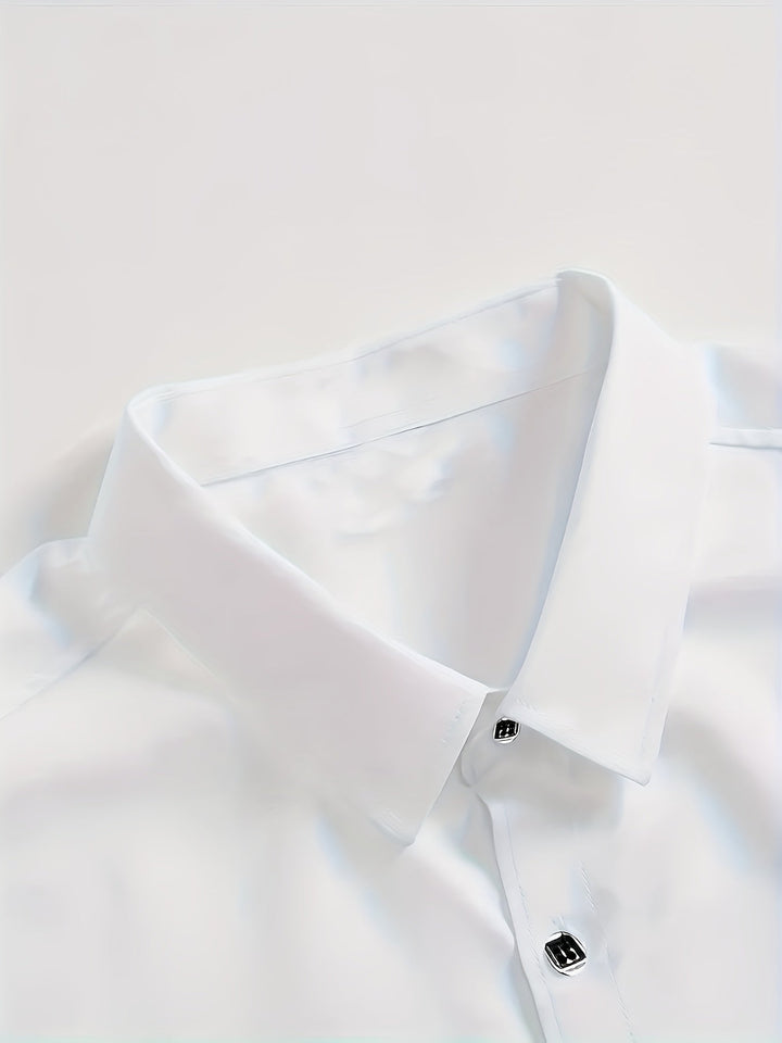 Levoire | Chemise De Base Pour Hommes À Manches Longues Et Coupe Ajustée