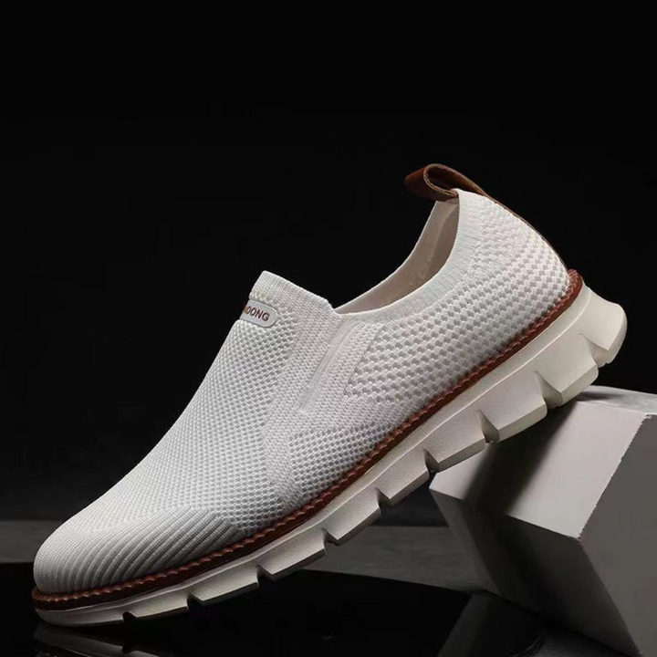 Levoire | Chaussures De Sport Orthopédiques Ajustables Pour Hommes Blanc