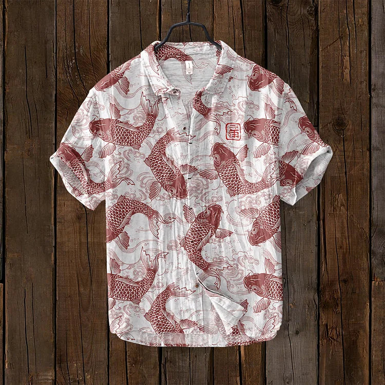 Levoire | Pêche Art Chemise Rot