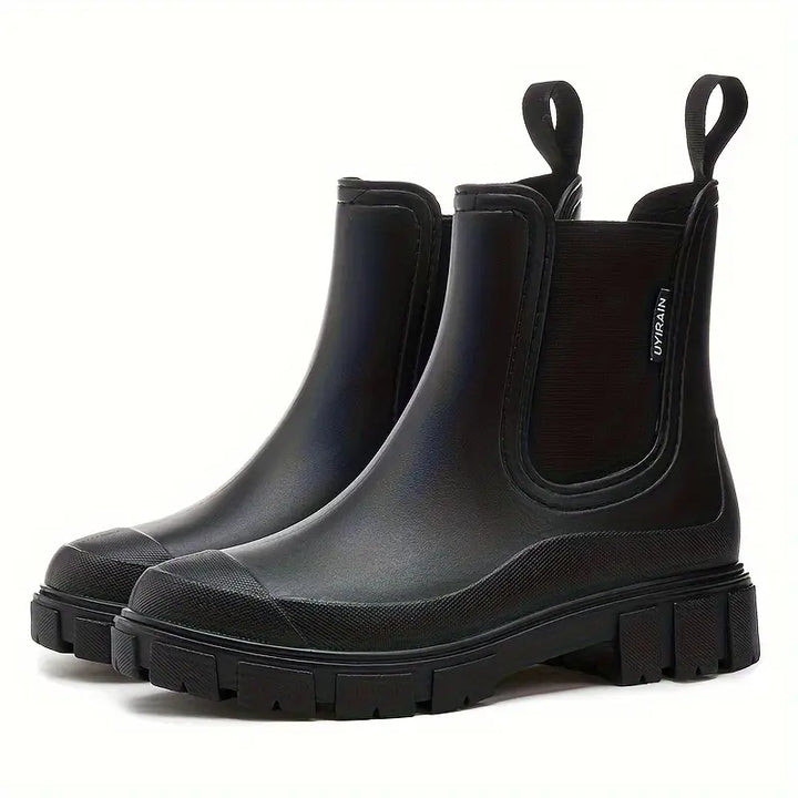 Levoire | Bottes En Caoutchouc Tendance Pour Femmes Noir