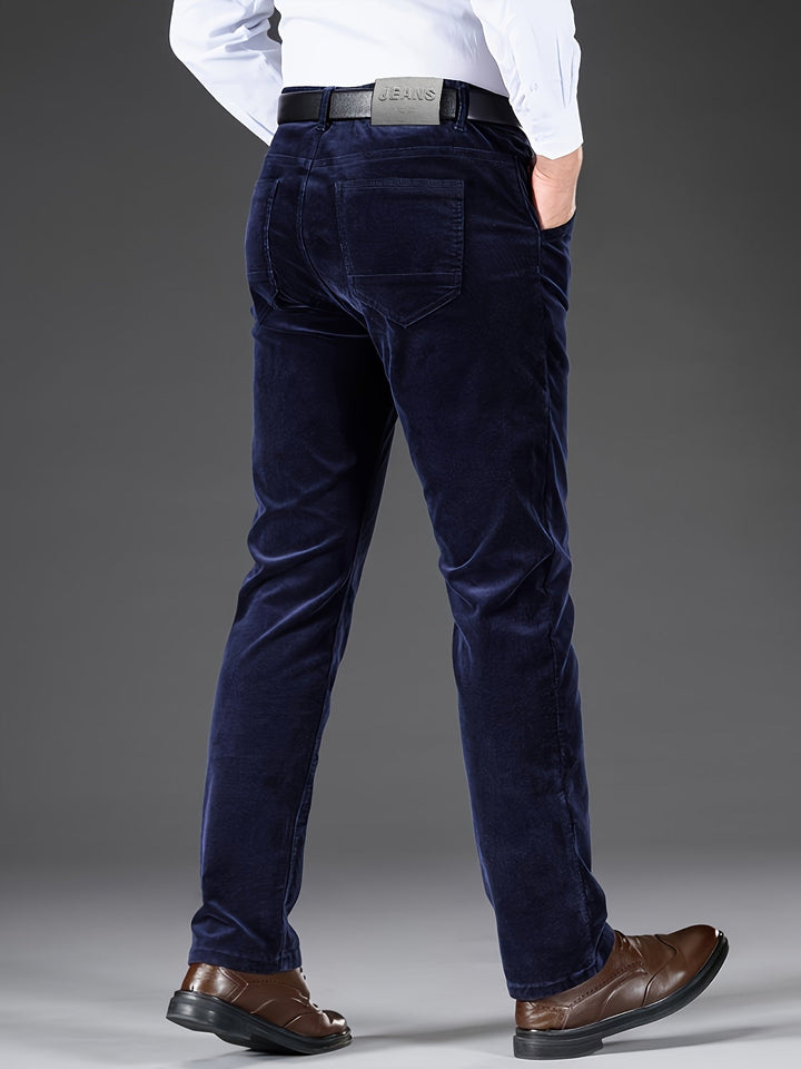 Levoire | Pantalons En Velours Côtelé Pour Hommes Avec Poches
