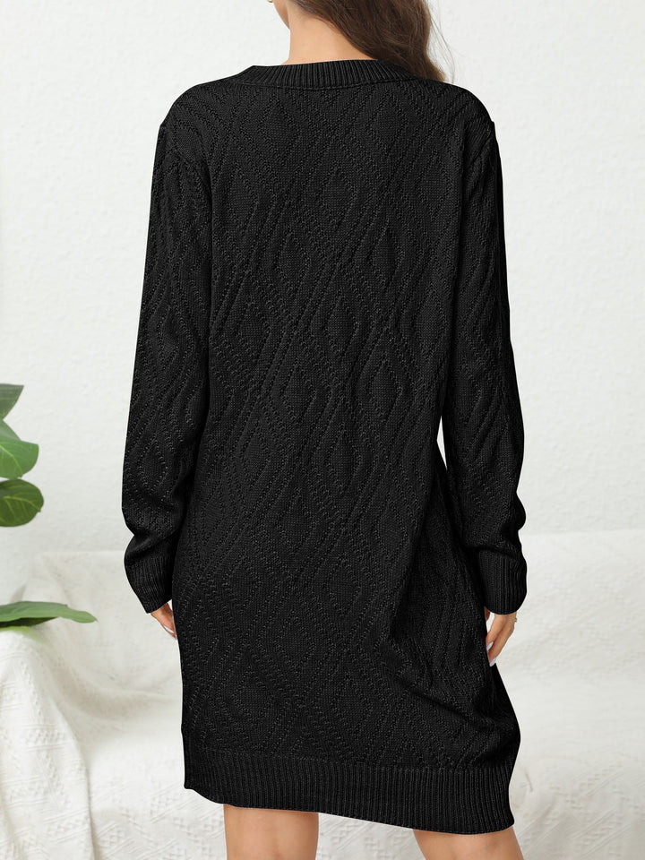 Levoire | Robe Col Rond Avec Cache-Peau