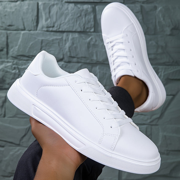 Levoire | Baskets De Skate Blanches À Semelle Basse Blanc