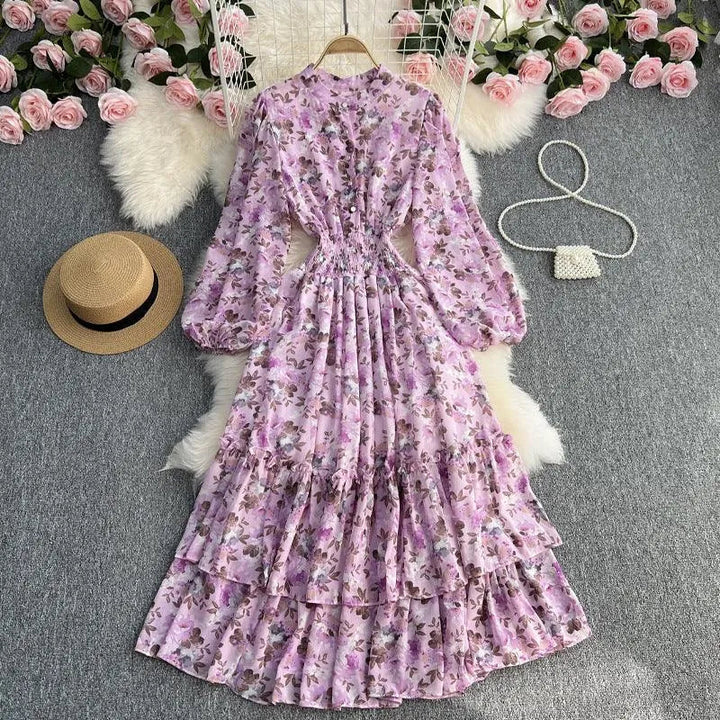 Levoire | Robe fleurie pour femmes Rosa Une taille