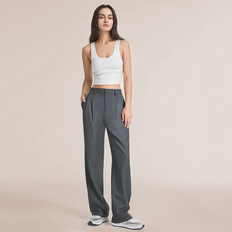 Levoire | Pantalons Larges Femmes Gris