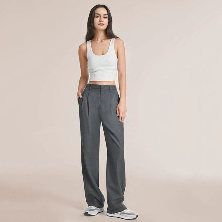 Levoire | Pantalons Larges Femmes Gris