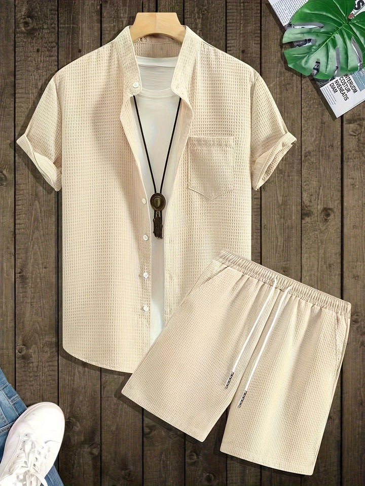 Levoire | Chemise De Golf Blanche & Shorts