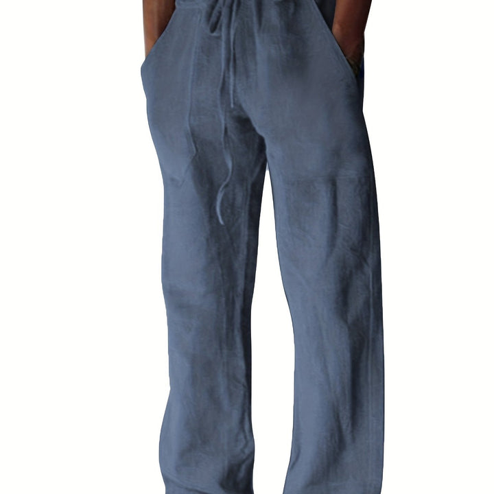 Levoire | Grande Taille Pantalons En Coton Pour Hommes De Loisirs