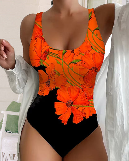 Levoire | Maillot De Bain Avec Un Motif Floral Élégant