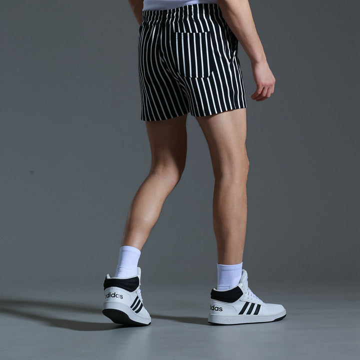 Levoire | Pantalon Court Rayé