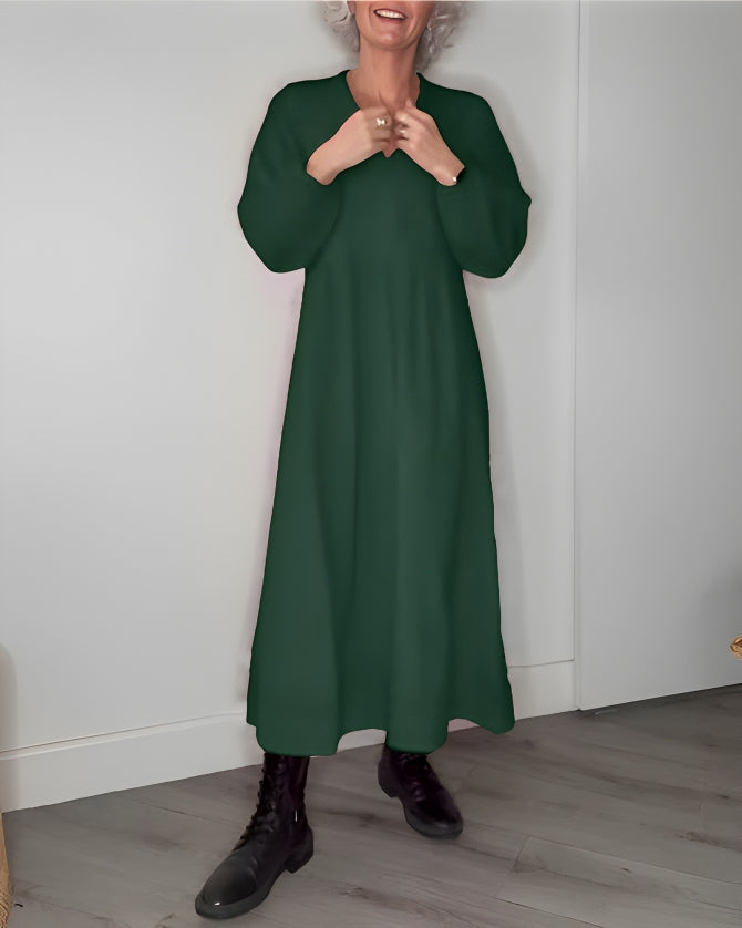 Levoire | Robe de plage bohème Vert