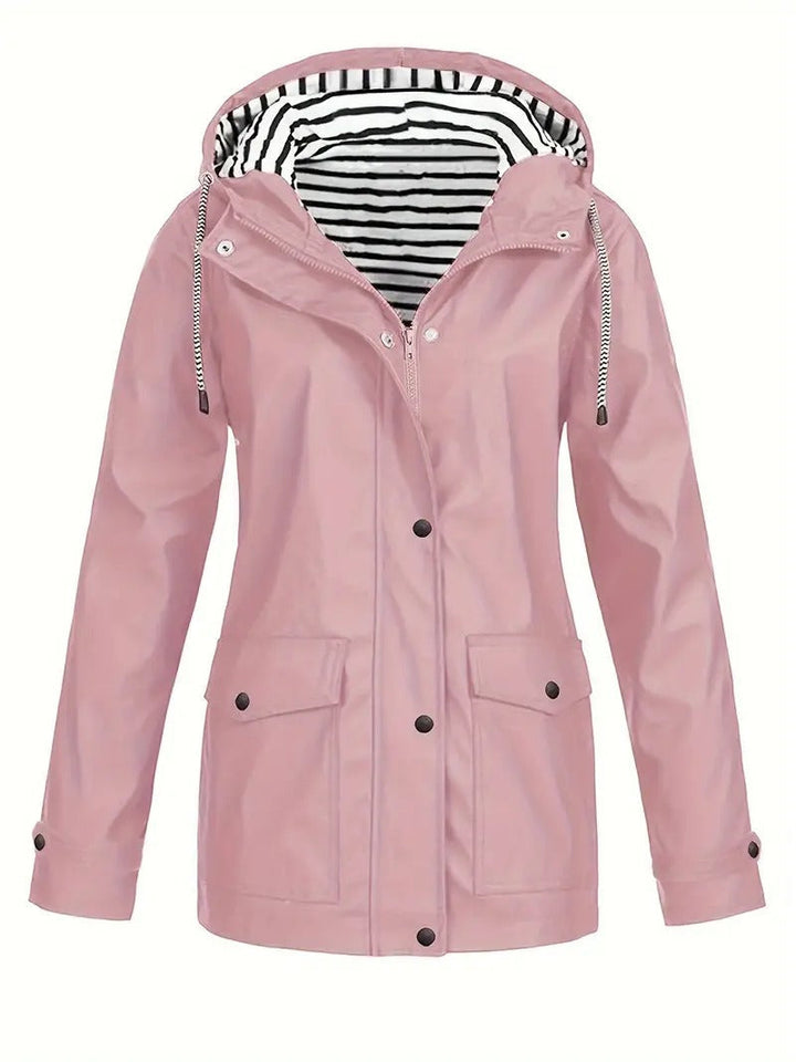 Levoire | Veste Imperméable Chic Rose