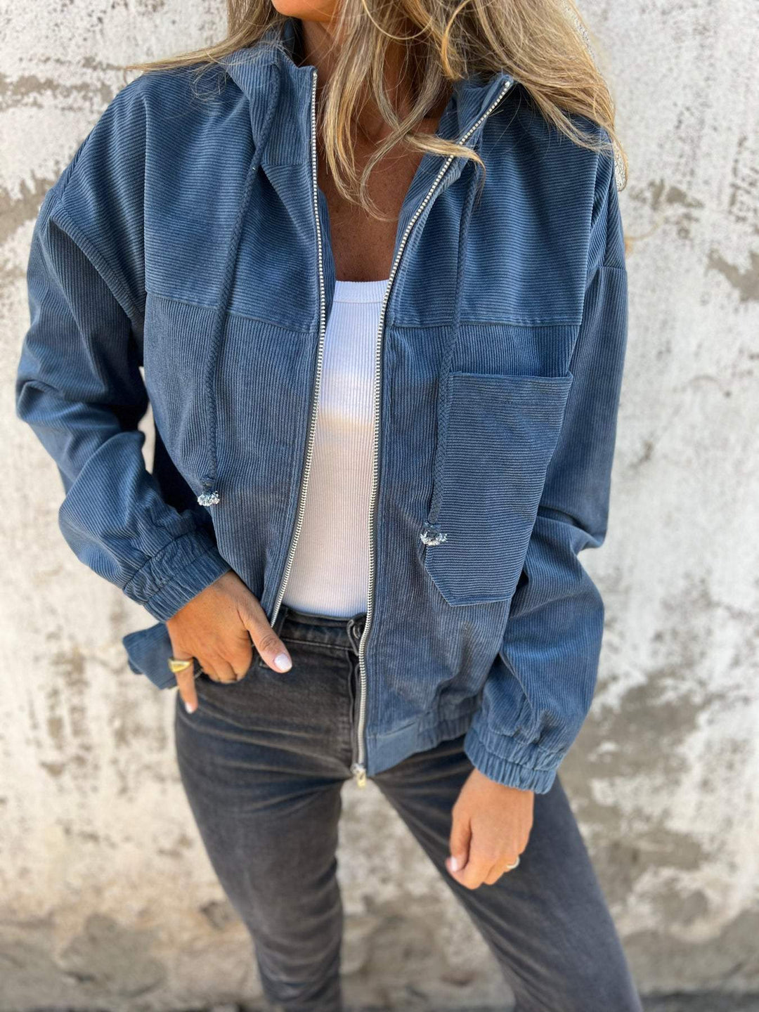 Levoire | Veste avec capuche et fermeture éclair
