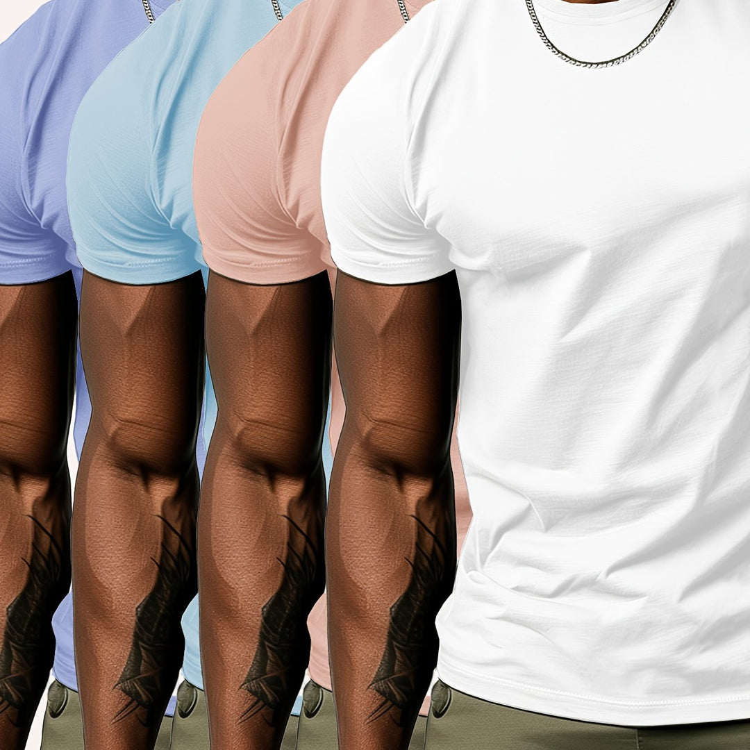 Levoire | Pack De 4 T-Shirts À Col Rond
