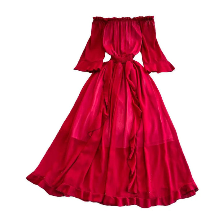 Levoire | Robe en chiffon kootut