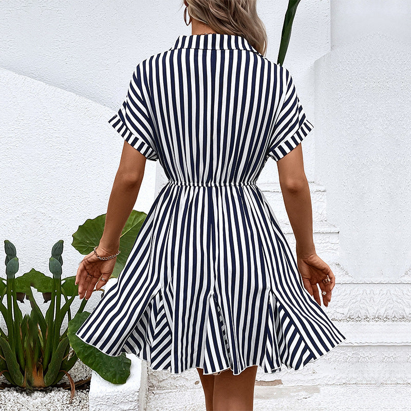 Levoire | Robe Courte À Rayures
