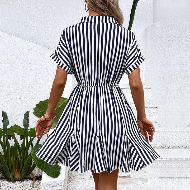Levoire | Robe Courte À Rayures