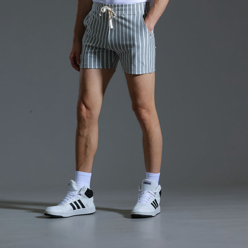 Levoire | Pantalon Court Rayé