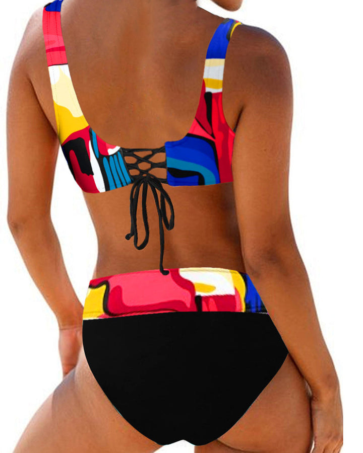 Levoire | Bikini Avec Maillot De Bain Coloré