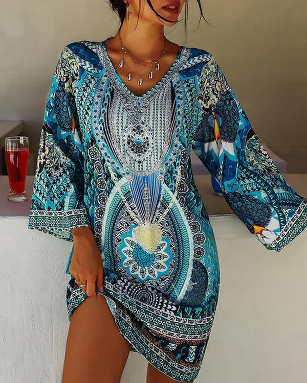 Levoire | Belle Robe Boho Bleu