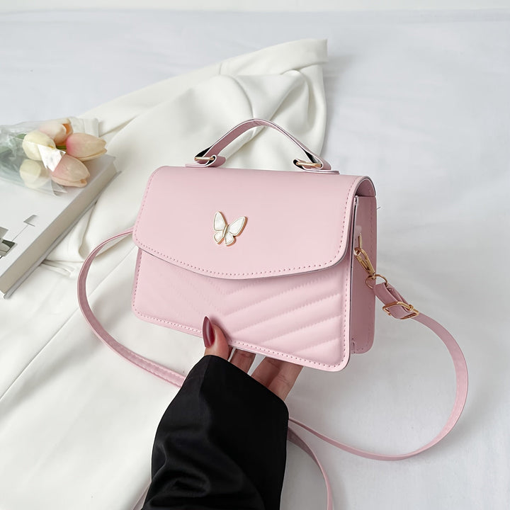 Levoire | Sac À Épaule Et Sac Bandoulière Uni Élégant Rosa