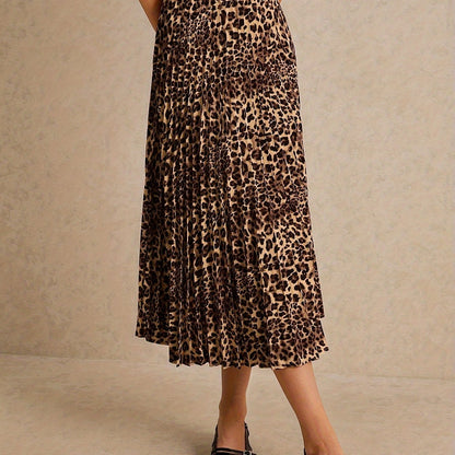 Levoire | Jupes Plissées En Motif Leobardi Élégantes