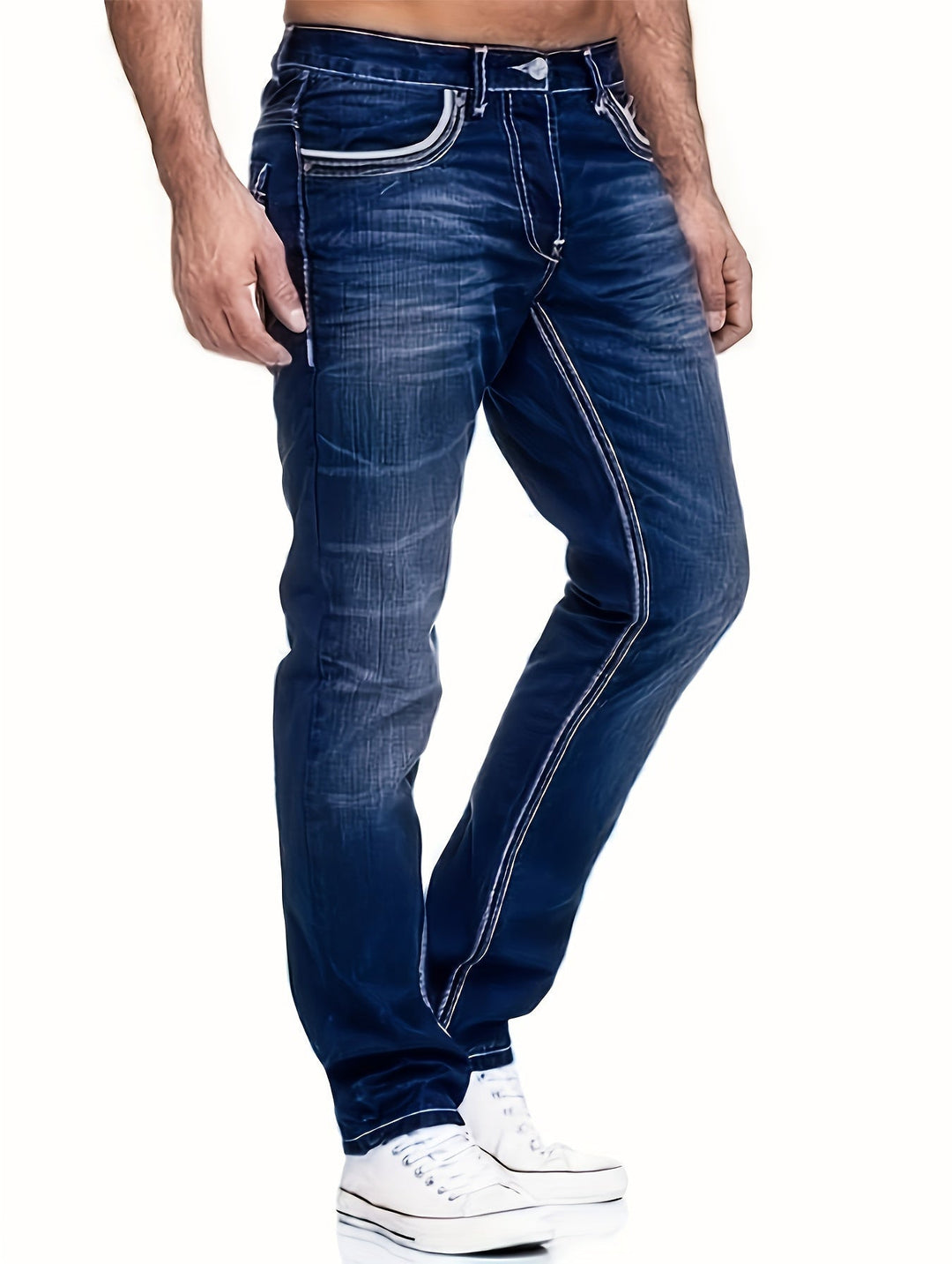Levoire | Jeans Serrés Taille Moyenne Extensibles