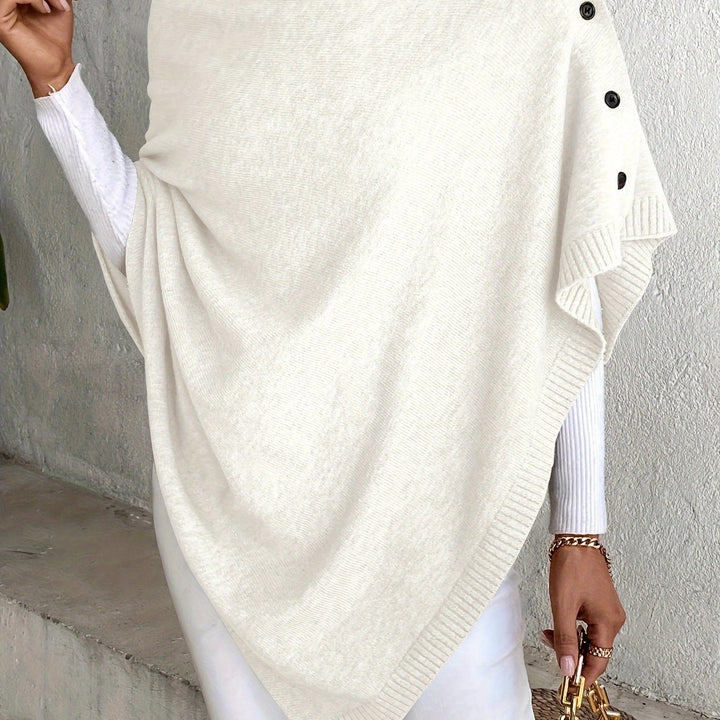 Levoire | Non Combiné Cape Tricoté Blanc ivoire XXL(44)