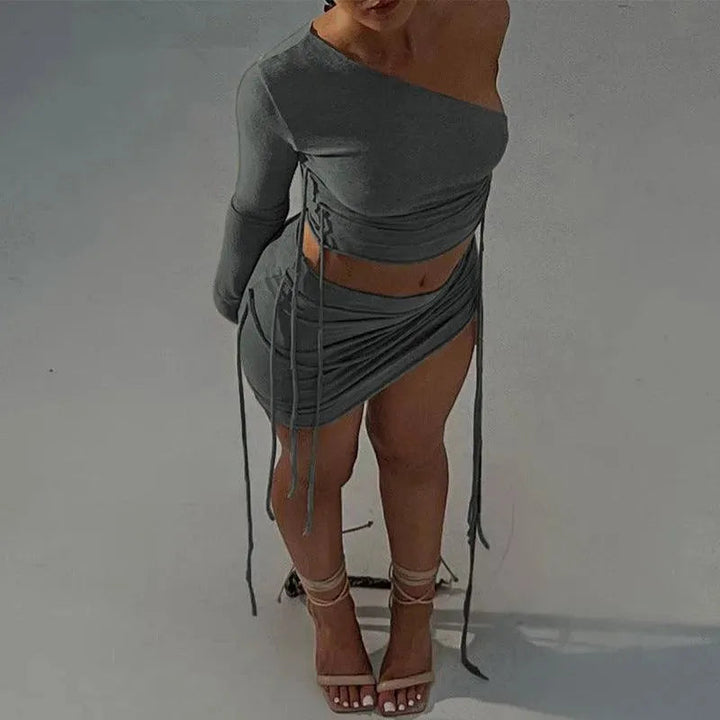 Levoire | Robe avec bouton sur le côté en haut