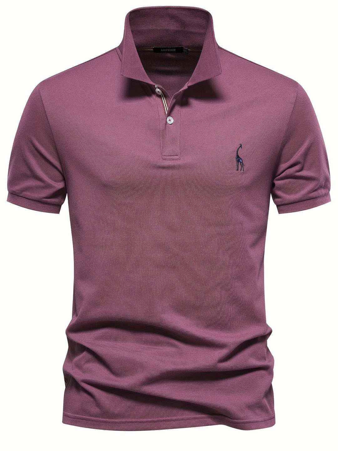 Levoire | Chemise Pour Hommes Unie Avec Motif De Girafe