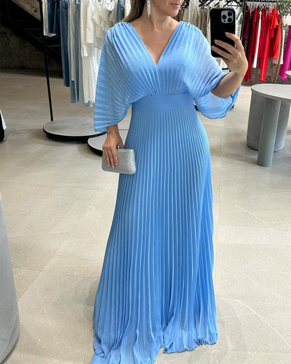 Levoire | Robe De Soirée Maxi Décolleté En V