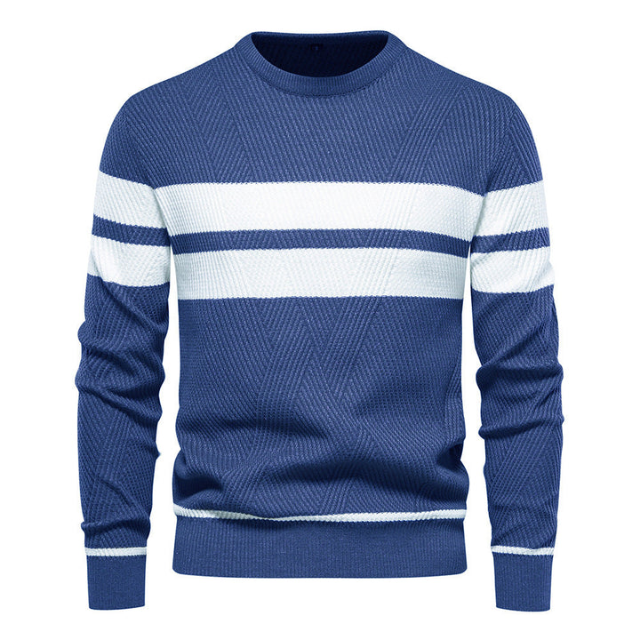 Levoire | Rennot T-Shirt À Rayures Bleu foncé