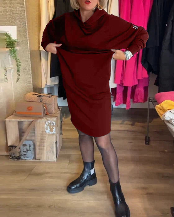 Levoire | Robe à capuche Bordeaux
